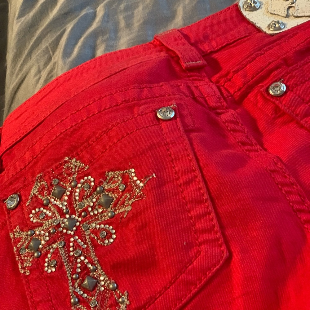 Miss Me red Jeans